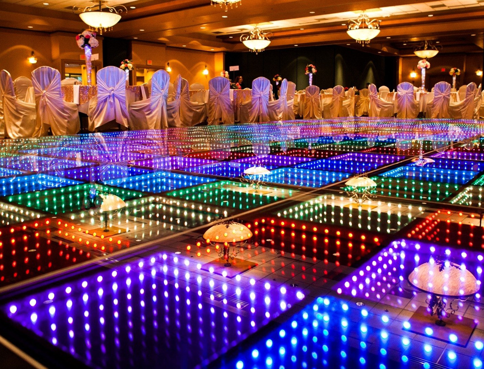 3D LED Floor for Wedding