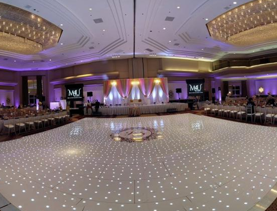 White LED Dance Floor