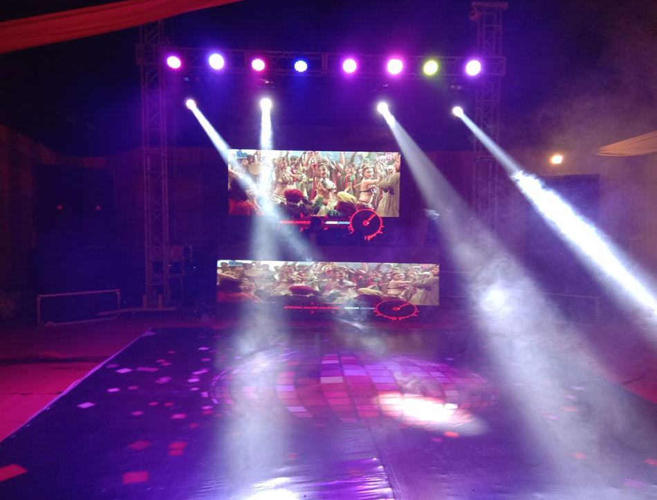 LED DJ Console Display