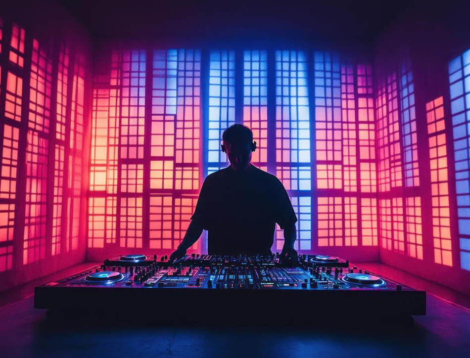 DJ Booth Graphic Panel